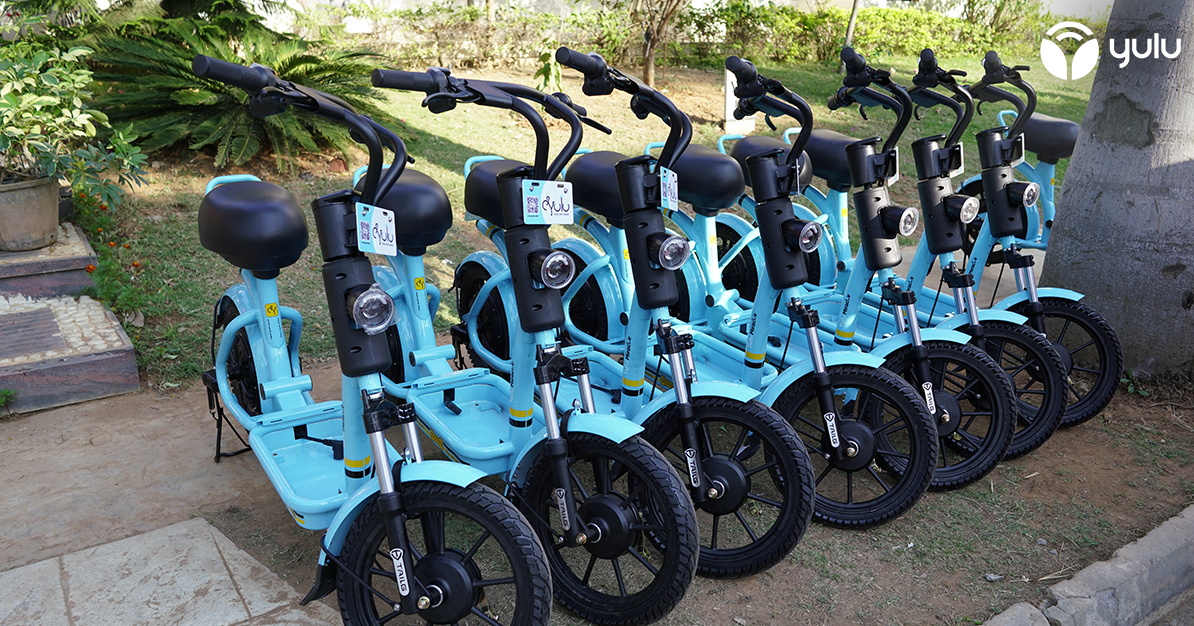 yulu electric bike rental company in India