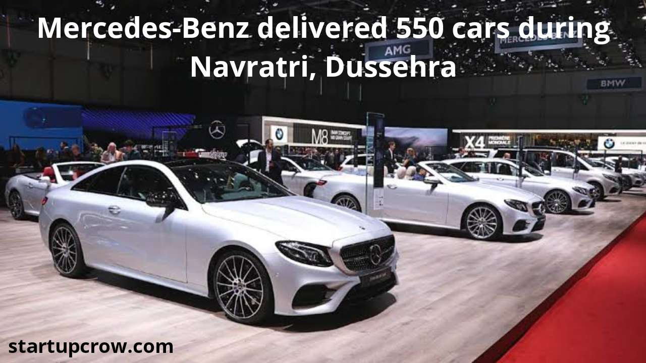 Mercedes-Benz delivered 550 cars during Navratri, Dussehra