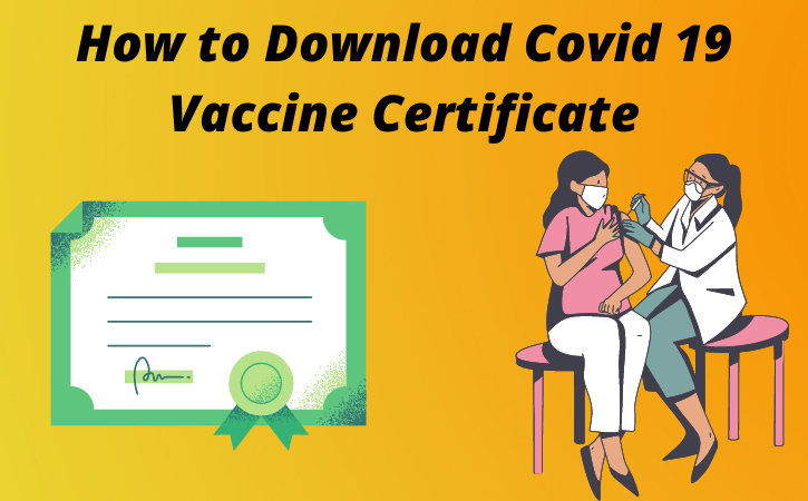How to Download Covid 19 Vaccine Certificate