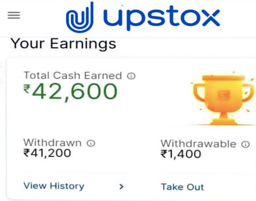 Upstox refer and earn referral earning