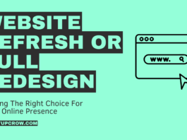 Website Refresh Or Full Redesign