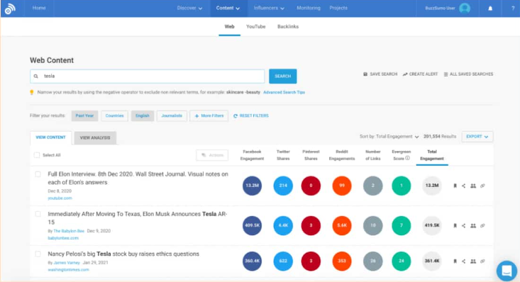Free online competitor analysis tool