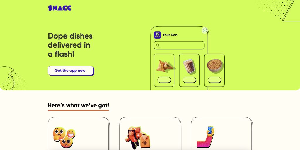 Swiggy Expands Its 15-Minute Food Delivery To Noida, Gurugram SWIGGY SNACC 3 Swiggy SNACC